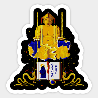 Golden Path Sticker